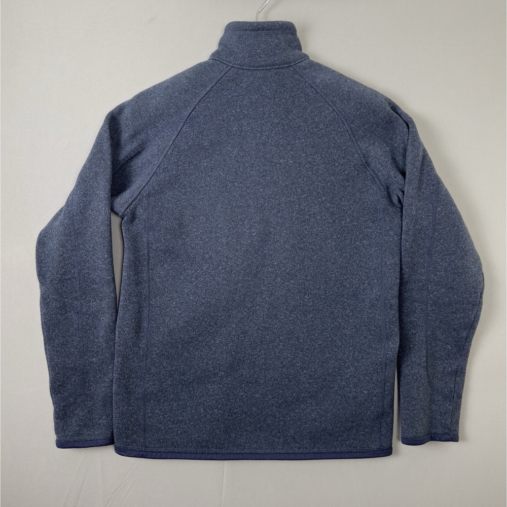 Patagonia Men's Better Sweater 1/4 Zip Fleece Pullover Jacket Small Heather Blue - Picture 2 of 9